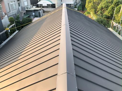 大府市 牧様邸 瓦屋根葺き替え工事 (6)R　右　屋根　施工後