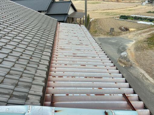 20240217 東浦町 貝沼邸 屋根 (1)R施工前