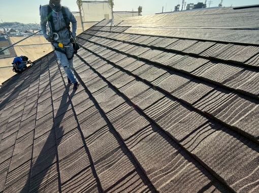 大府市 ル・コンフォール施工中 (12)R施工後