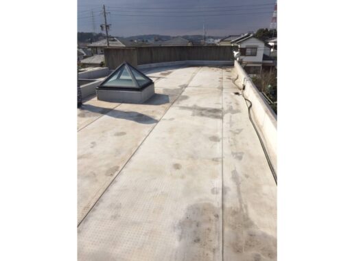 知多市　O様邸　貸店舗　『【外壁】各所雨漏り修理・【屋上】塩ビシート防水工事』